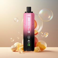 VEIIK SPACE TUBE 20000 Puffs Norge grossist Disposable Vape Fersken Is (22ml, 850mAh, Type-C)