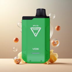 VEIIK X SPACE 10000 Puffs Engangs Vape Eple Is Norge Grossist – 18ML, 500mAh, USB-C, 1.1ohm Mesh Coil