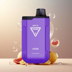 VEIIK X SPACE 10000 Puffs Engangsvaper Druet Is Norge Grossist 18ML 500mAh USB-C 1.1ohm