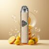 VOZOL ACE GO Engangs VAPE Gold Norge Grossist – 2ml, 1300mAh, USB-C, 5-30W, Justerbar Luftstrøm