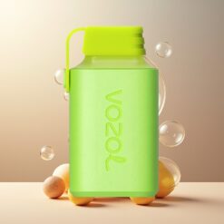 VOZOL GEAR 600 Engangs Vape Eple Fersken Norge Grossist – Barnesikring, Type-C, 600 Puff, 20mg/ml
