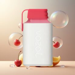 VOZOL GEAR 600 Engangs Vape Norge Grossist – Kirsebær Is, 20mg/ml, 600 Puff, Type-C, 400mAh, Barnesikkerhet