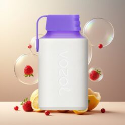 VOZOL GEAR 600 Engangs Vape Skogbær Energi Norge Grossist – Barneåsikring, Type-C, 400mAh, 20mg/ml, 600 Puff