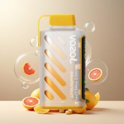 VOZOL Gear Power 20000 Puffs Norge grossist Mango Ananas Grapefrukt – S.i.L.C. Tech, Dual Mesh Coil, Full Skjerm, 20mL, 5% Nikotin
