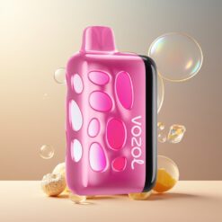 VOZOL RAVE 40000 Engangs Vape Norge grossist Fersken Is med 1000mAh Batteri & 20/50mg/ml Nikotin