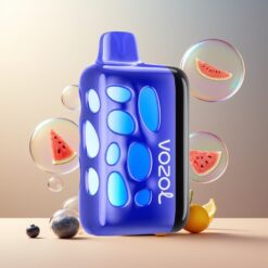 VOZOL RAVE 40000 Norge grossist Engangsdamper Blåbær Vannmelon – 1000mAh, 20/50mg/ml Nikotin, Beat-Synced Party Mode
