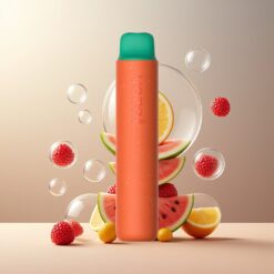 VOZOL STAR 2000 Engangs Vape Bringebær Vannmelon Norge Grossist – 65% PCR, 2000 Puff, 800mAh