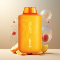 VOZOL STAR 6000/8000 V2 Engangs E-Pipe Norge Grossist - Fersken Mango Ananas - 65% PCR, 0/20/50mg/ml Nikotin
