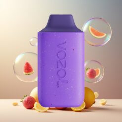 VOZOL STAR 6000 Engangs Vape Regnbue Godteri Norge Grossist – 65% PCR, Type-C, 14ML, 6000 Puff