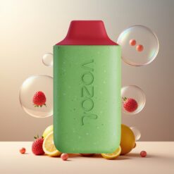 VOZOL STAR 6000 Engangs Vape Skogbær Storm Norge Grossist – 65% PCR, Type-C, 14ML, 6000 Puff
