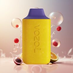VOZOL STAR 6000 Norge Grossist Engangs Vape - Bjørnebær & Passionsfrukt Melk, 6000 Puff, 50mg/ml Nikotin, 500mAh, Type-C Lading