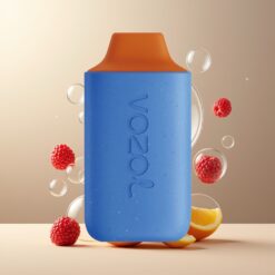 VOZOL STAR 6000 Norge Grossist Engangs Vape Bringebær Appelsin – 65% PCR, Type-C, 14ML, 50mg/ml, 6000 Puff