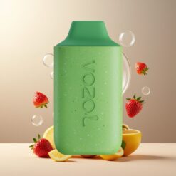 VOZOL STAR 6000 Norge grossist Disposable Vape Jordbær Kiwi Lemonade 65% PCR, Type-C, 14ML, 6000 Puffs