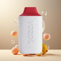 VOZOL STAR 6000 Norge grossist Engangs Vape Litchi Sitron – 65% PCR, Type-C, 14ML, 6000 Puff