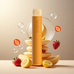 VOZOL STAR 600 Norge Grossist Engangs Vape Jordbær Banan med VAMT Mesh Coil, 500mAh, 20mg/ml, 600 Puff
