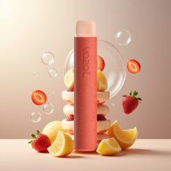 VOZOL STAR 600 Norge Grossist Engangsvape Jordbæris (VAMT Mesh Coil, 600 Puffs, 20mg/ml Nikotin, 500mAh)
