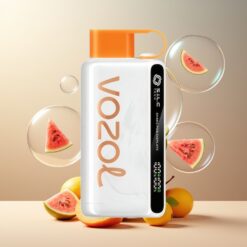 VOZOL STAR 9000/12000 Engangs Vape Fersken Mango Vannmelon Norge Grossist – Rist for Display, S.i.L.C TECH, 30% Raskere Ladning, 650mAh, 0/20/50mg/ml Nikotin