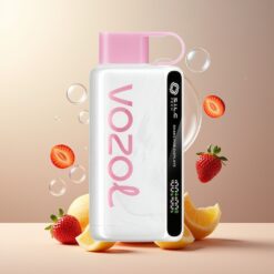 VOZOL STAR 9000/12000 Engangs Vape Jordbær Iskrem Norge Grossist – S.i.L.C TECH, 650mAh, 30% Raskere Ladning, Gjenbrukt Plast