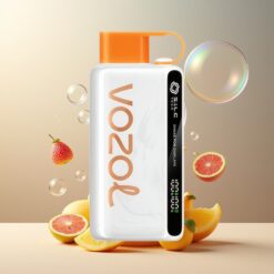VOZOL STAR 9000/12000 Engangs Vape Mexica Mango Is Norge Grossist med S.i.L.C TECH, 650mAh, 30% raskere lading