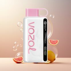 VOZOL STAR 9000/12000 Engangsvaper Pink Lemonade Norge Grossist – 650mAh, 30% raskere lading, 0/20/50mg/ml Nikotin
