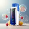 VOZOL Star 20000 Puffs Norge grossist Disposable Vape Blå Bringebær Is med 2.2" HD speilskjerm, Dual mesh, 650mAh