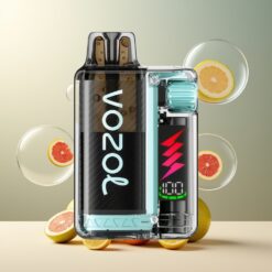 VOZOL VISTA PLUG 6000/10000 Engangsvaper Miami Mynte Norge grossist – 26 Smaker, 4 Wattnivåer, 650mAh, 0/20mg/ml Nikotin