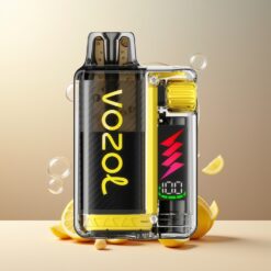 VOZOL VISTA PLUG 6000/10000 Norge grossist Disposable Vape Ananas Sitron, 26 Smaker, 4-Trinns Effektkontroll, Synlig E-Væske, 650mAh