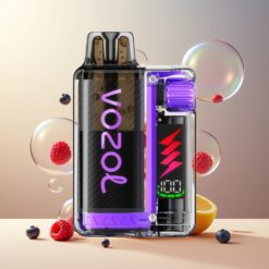 VOZOL VISTA PLUG 6000/10000 Norge grossist Disposable Vape Blåbær Bringebær Sitron, 26 Smaker, 4-Watt Kontroll, 650mAh, 0/20mg/ml Nikotin