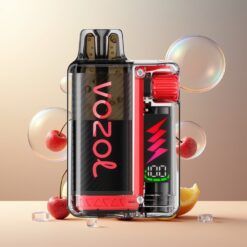 VOZOL VISTA PLUG 6000/10000 Norge grossist - Engangsvaper med Kirsebær Is, 26 Smaker, 4 Effektnivåer, 650mAh, 0/20mg/ml Nikotin