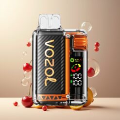 VOZOL Vista 20000 Puffs Norge Grossist Disposable Vape Kirsebær Cola med 650mAh Oppladbar Batteri, 2% Nikotin, OLED Skjerm, 6-trinns Wattjustering, TPD-sertifisert