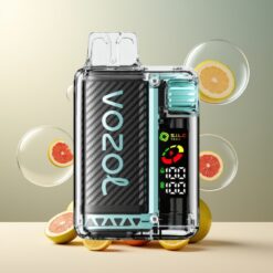 VOZOL Vista 20000 Puffs Norge grossist - Miami Mynte (2% Nikotin, 650mAh, 6-nivå Watt Justering, TPD-sertifisert, 65% PCR)