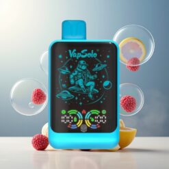 VapSolo GALAXY 30000 Puffs Engangsvaper Blå Bringebær Norge Grossist – 40ml, 850mAh, Type-C