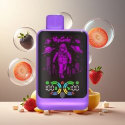 VapSolo GALAXY 30000 Puffs Norge grossist Disposable Vape Svart Is Drangofrukt Jordbær 40ml 850mAh Type-C