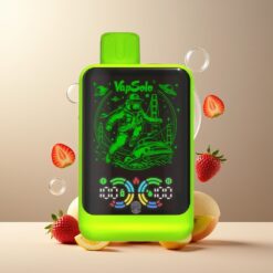 VapSolo GALAXY 30000 Puffs Norge grossist Engangsvaper Jordbær Kiwi 40ml 850mAh Type-C