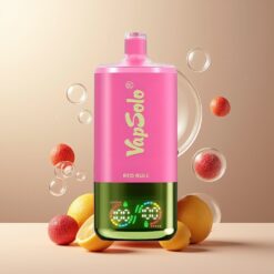 VapSolo Tripe 30000 Puffs Norge Grossist – 40ml, 20/50 mg/ml, Type-C, Rød Okse