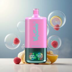 VapSolo Tripe 30000 Puffs Norge Grossist – Blå Bringebær, 40ml, 20/50mg/ml, Type-C