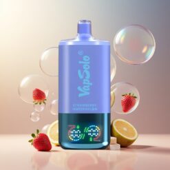 VapSolo Tripe 30000 Puffs Norge Grossist – Jordbær, Vannmelon & Blåbær Is – 40ml, 20/50 mg/ml, Type-C