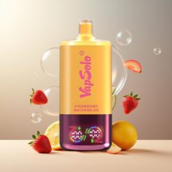 VapSolo Tripe 30000 Puffs Norge Grossist – Jordbær Vannmelon & Sitronsk Fersken – 40ml, 20/50 mg/ml, Type-C