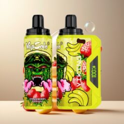 VapSolo VIKING 12000 Puffs Norge grossist Engangs Vape Jordbær Banan 22ml 20/50 mg/ml Type-C