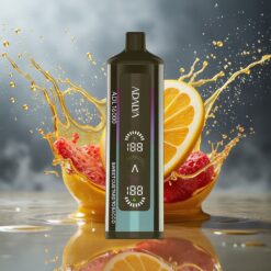 Adalya ADL 16000 PRO Puffs Engangsvape Søt Kremtobakk Norge grossist – 16.000 puffs, 3-farge gradient, digital skjerm, USB-C