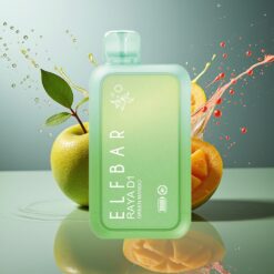 Elf Bar Raya D1 13000 Puffs Norge grossist engangs vape Grønn Mango 18ml 650mAh