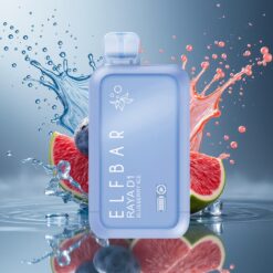 Elf Bar Raya D1 Norge Grossist 13000 Puffs 18ml Blåbæris engangs vape med 650mAh & Type-C
