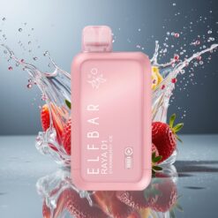 Elf Bar Raya D1 Norge Grossist 13000 Puffs 18ml engangs vape Jordbæris