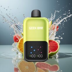 GEEKBAR 2GO Norge grossist 20ml 50000 Puffs Dual Tank 3-nivå Justerbar Smak/Kjølighet Sour Apple Ice