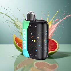 GEEKBAR Pulse X 42K Puffs Meteor Edition Norge grossist med 820mAh hurtiglading, 5% nikotin, MTL/DTL, 3D-buet skjerm