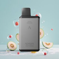 Adalya AD 10000 Puffs Norge Grossist Vape til Engangsbruk – Romgrå, 14 ml E-væske, 2% Nikotin, USB-C