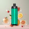 Al Fakher Crown Bar 8000 Crystal Engangs Vape Norge Grossist – Hvit Blits – 18ml, 8000 Puff, USB-C, 600mAh