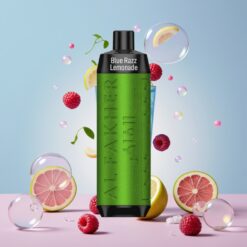 Al Fakher Crown Bar 8000 Crystal Engangsvaper Blå Bringebærsitron Norge Grossist – 8000 Puffs, 18ml, 5mg Nikotin, Type-C-Lading