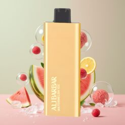 Alibarbar Pandora 7000 Puffs Engangs Vape Norge Grossist - 17 ml, 1.0 Ohm, 18 Smaker, Vannmelon Is