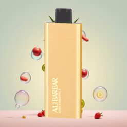 Alibarbar Pandora 7000 Puffs Engangs Vape Norge Grossist – Kiwi Ananas – 17 ml E-væske, 1.0 Ohm, 18 Smaker, 7000 Puffs, 70 g
